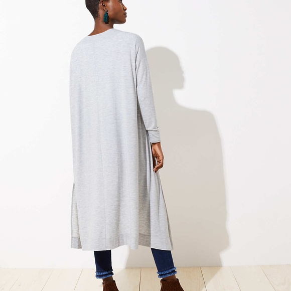 NWT LOFT Knit Duster in Black XXL - Picture 7 of 7